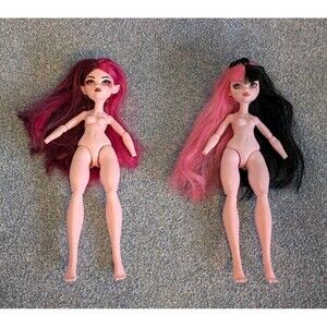 Monster High Mattel Lot Of 2 DRACULAURA Dolls As Is Missing Hands Accessories